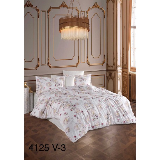 4125 V 3  	Pigment Baskı Dijital Nevresim Takımı