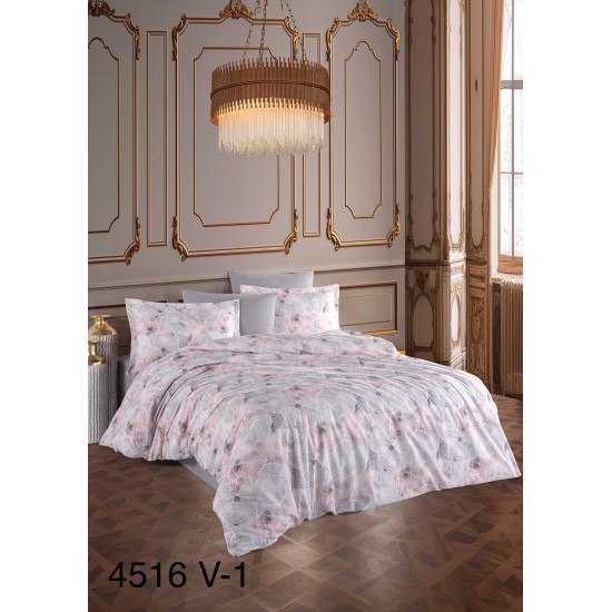 4516 V 1  	Pigment Baskı Dijital Nevresim Takımı