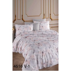 4516 V 1  	Pigment Baskı Dijital Nevresim Takımı