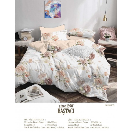 2839 V 1 Pigment Baskı Dijital Nevresim Kumaş