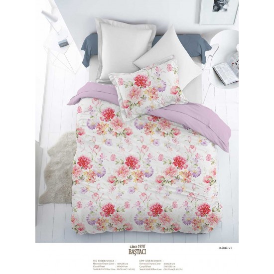 2842 V 1 Pigment Baskı Dijital Nevresim Kumaş