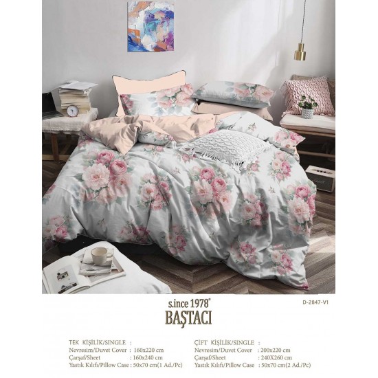 2847 V 1 Pigment Baskı Dijital Nevresim Kumaş