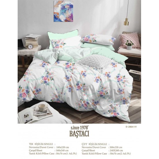 2864 V 1 Pigment Baskı Dijital Nevresim Kumaş