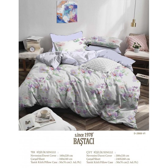 2868 V 1 Pigment Baskı Dijital Nevresim Kumaş