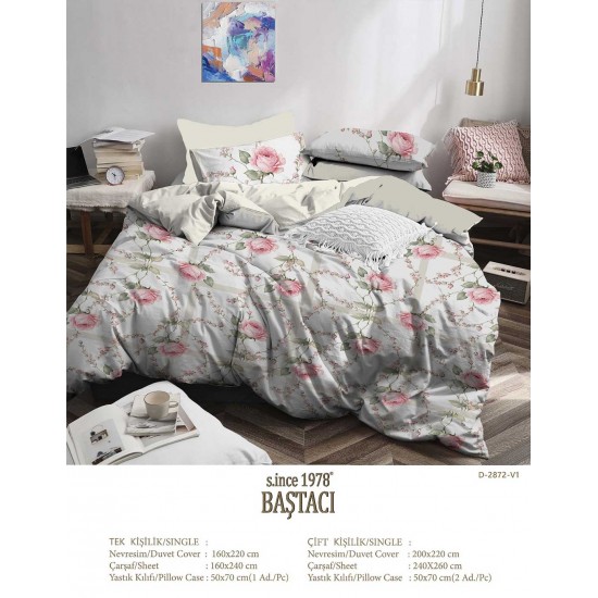 2872 V 1 Pigment Baskı Dijital Nevresim Kumaş