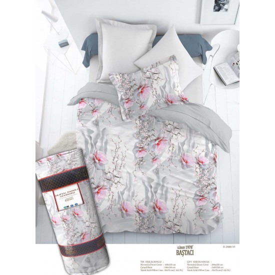 2888 V 1 Pigment Baskı Dijital Nevresim Kumaş