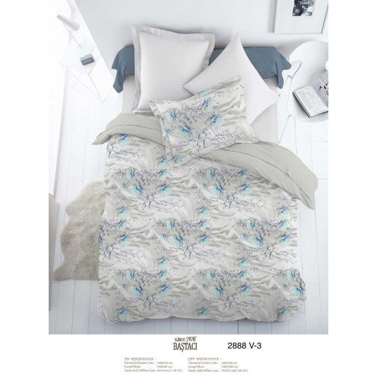 2888 V 3 Pigment Baskı Dijital Nevresim Kumaş