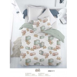 2962 V 1 Pigment Baskı Dijital Nevresim Kumaş