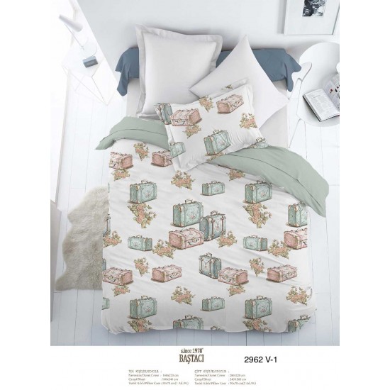 2962 V 1 Pigment Baskı Dijital Nevresim Kumaş