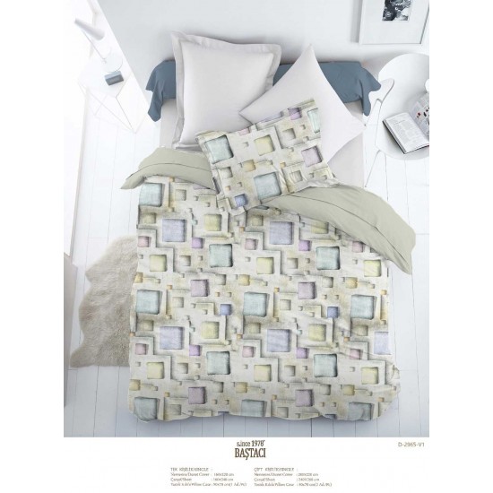 2965 V 1 Pigment Baskı Dijital Nevresim Kumaş