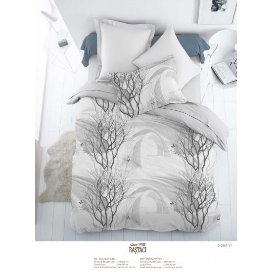 2967 V 1 Pigment Baskı Dijital Nevresim Kumaş