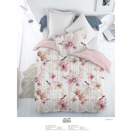 2971 V 1 Pigment Baskı Dijital Nevresim Kumaş