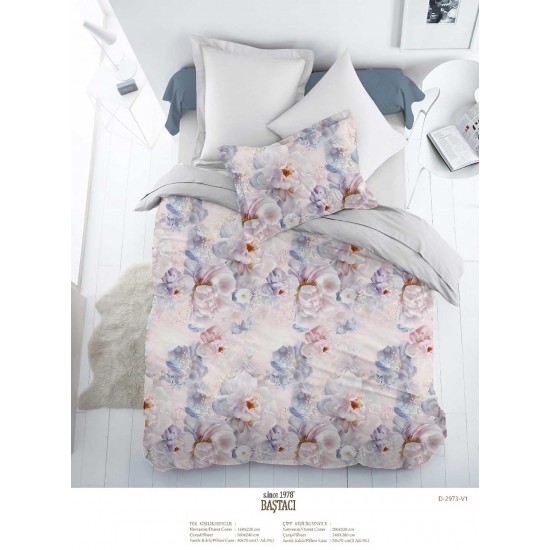 2973 V 1 Pigment Baskı Dijital Nevresim Kumaş