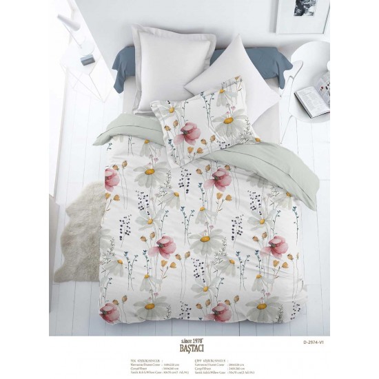 2974 V 1 Pigment Baskı Dijital Nevresim Kumaş