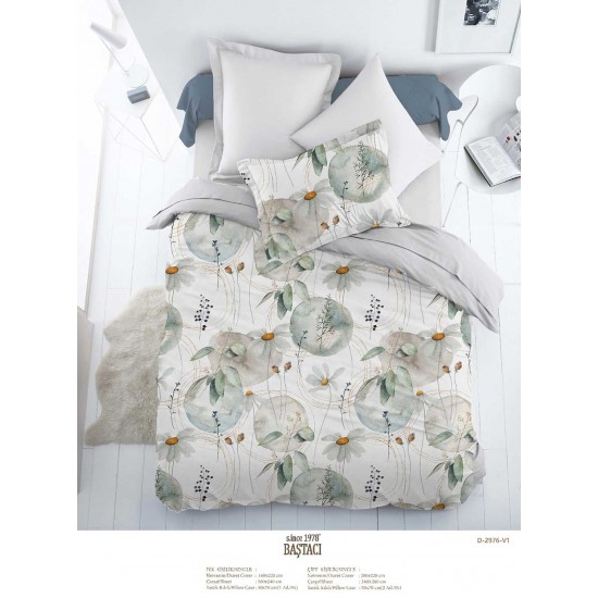 2976 V 1 Pigment Baskı Dijital Nevresim Kumaş