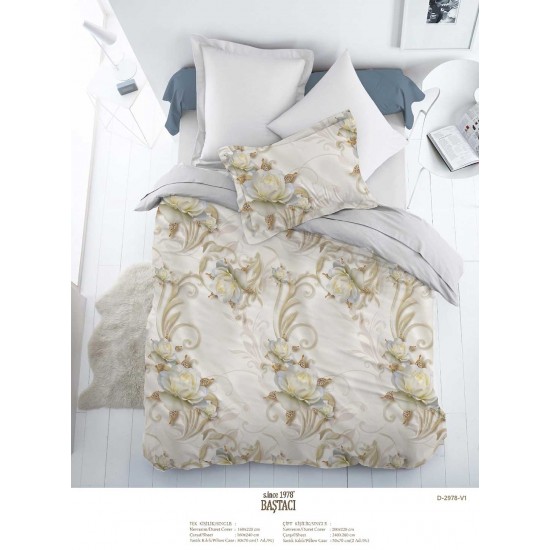 2978 V 1 Pigment Baskı Dijital Nevresim Kumaş