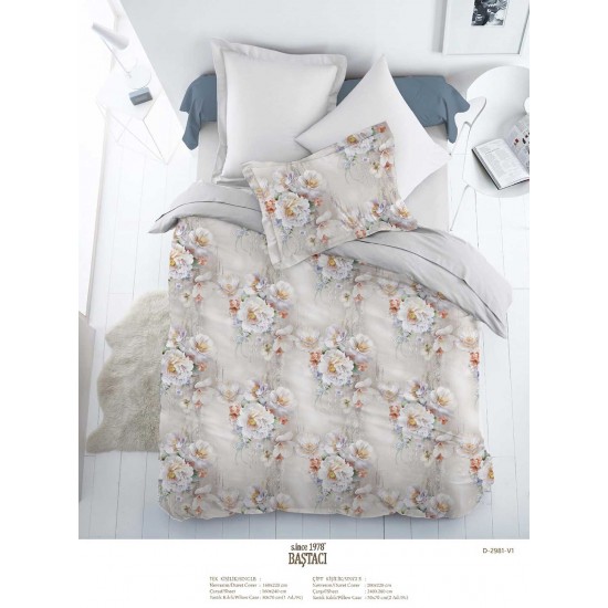 2981 V 1 Pigment Baskı Dijital Nevresim Kumaş