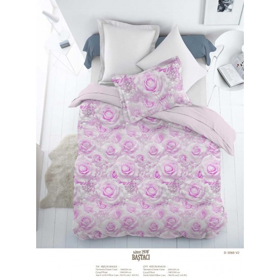 3068 V 2 Pigment Baskı Dijital Nevresim Kumaş