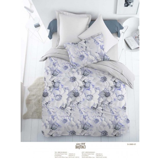 3069 V 1 Pigment Baskı Dijital Nevresim Kumaş