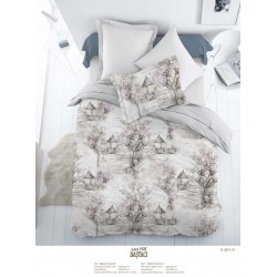 3071 V 1 Pigment Baskı Dijital Nevresim Kumaş