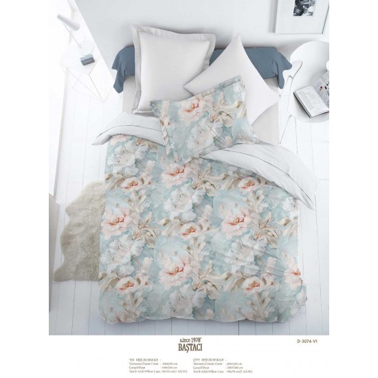 3074 V 1 Pigment Baskı Dijital Nevresim Kumaş