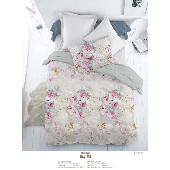 3079 V 1 Pigment Baskı Dijital Nevresim Kumaş