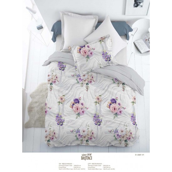 3081 V 1 Pigment Baskı Dijital Nevresim Kumaş