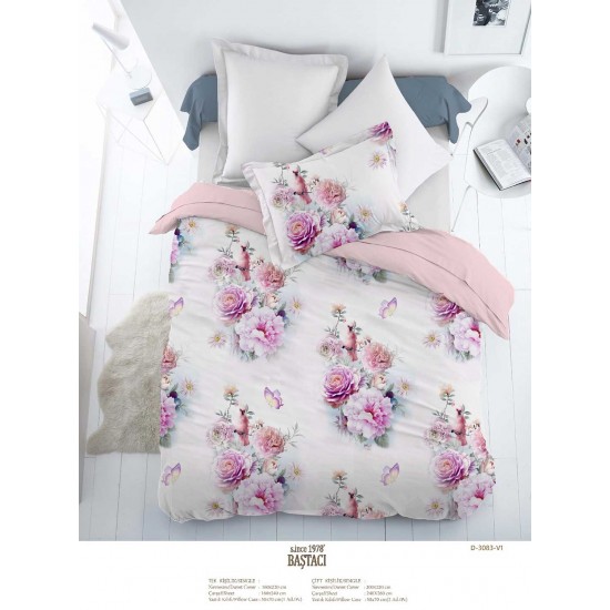 3083 V 1 Pigment Baskı Dijital Nevresim Kumaş