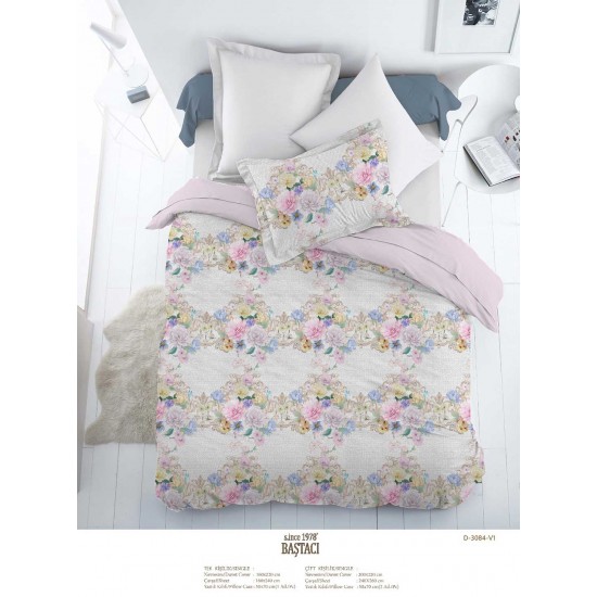 3084 V 1 Pigment Baskı Dijital Nevresim Kumaş