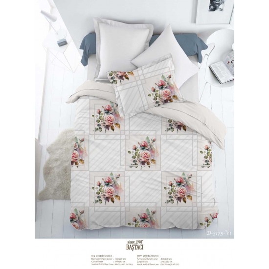 3175 V 1 Pigment Baskı Dijital Nevresim Kumaş