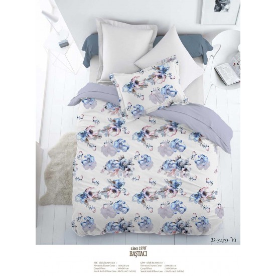 3179 V 1 Pigment Baskı Dijital Nevresim Kumaş