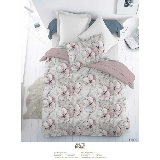 3352 V 1 Pigment Baskı Dijital Nevresim Kumaş