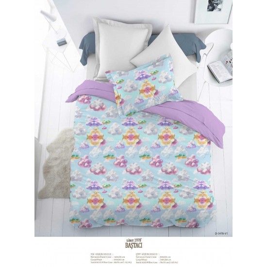 3478 V 1 Pigment Baskı Dijital Nevresim Kumaş