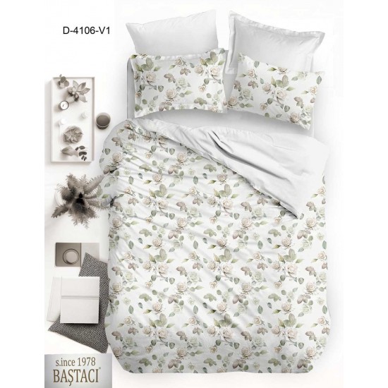 4106 V1 Pigment Baskı Dijital Nevresim Kumaş