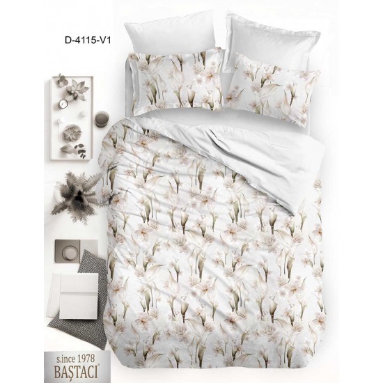 4115 V1 Pigment Baskı Dijital Nevresim Kumaş