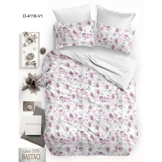 4118 V1 Pigment Baskı Dijital Nevresim Kumaş