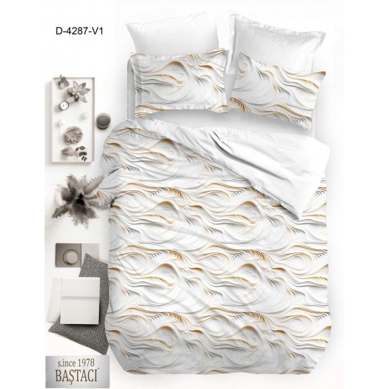 4287 V 1 Pigment Baskı Dijital Nevresim Kumaş