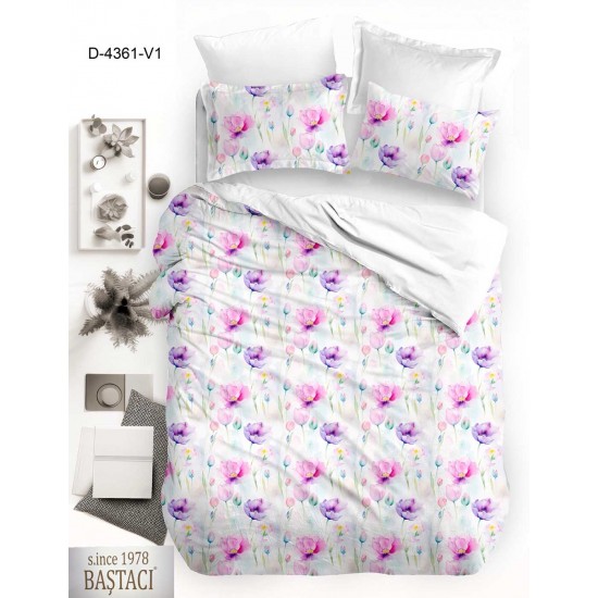 4361 V 1 Pigment Baskı Dijital Nevresim Kumaş