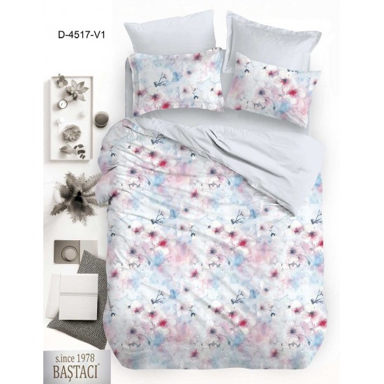 4517 V1 Pigment Baskı Dijital Nevresim Kumaş