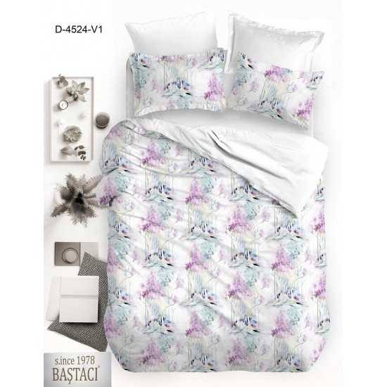 4524 V1 Pigment Baskı Dijital Nevresim Kumaş