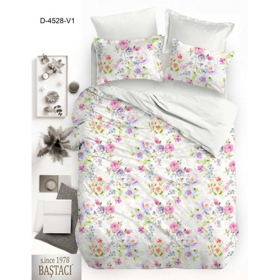 4528 V1 Pigment Baskı Dijital Nevresim Kumaş