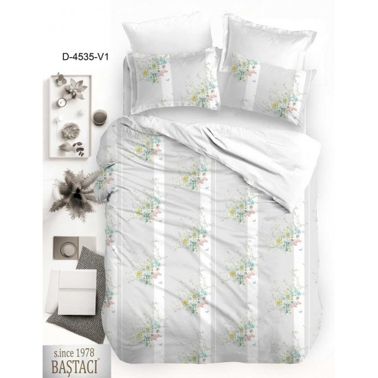 4535 V1 Pigment Baskı Dijital Nevresim Kumaş