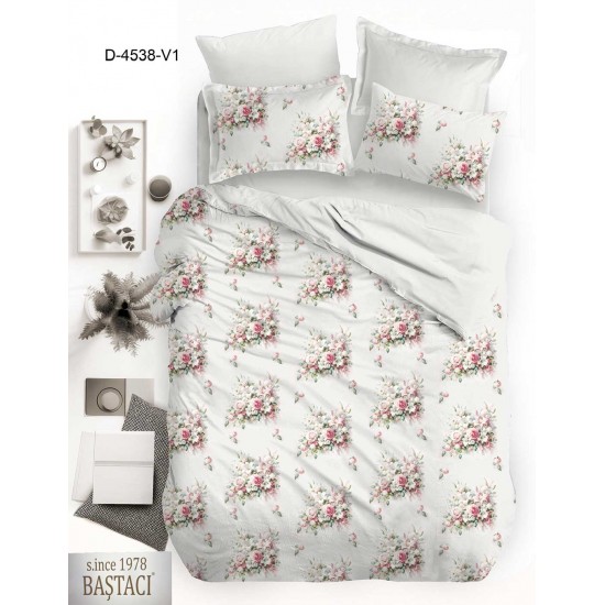 4538 V1 Pigment Baskı Dijital Nevresim Kumaş