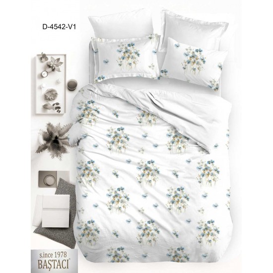 4542 V1 Pigment Baskı Dijital Nevresim Kumaş