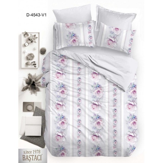 4543 V1 Pigment Baskı Dijital Nevresim Kumaş