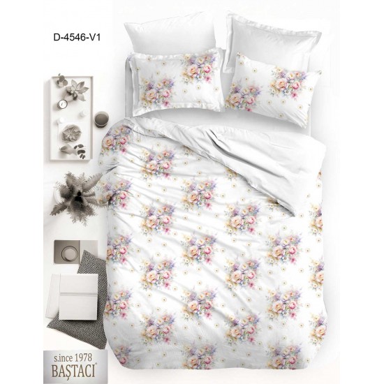 4546 V1 Pigment Baskı Dijital Nevresim Kumaş