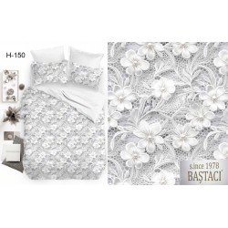 H-150 Reaktif Baskı Koyu Dijital Nevresim Kumaş 