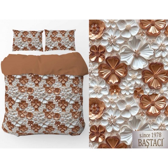 H-72-V1 Reaktif Baskı Koyu Dijital Nevresim Kumaş 