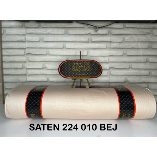 224010 Saten Kumaş Bej